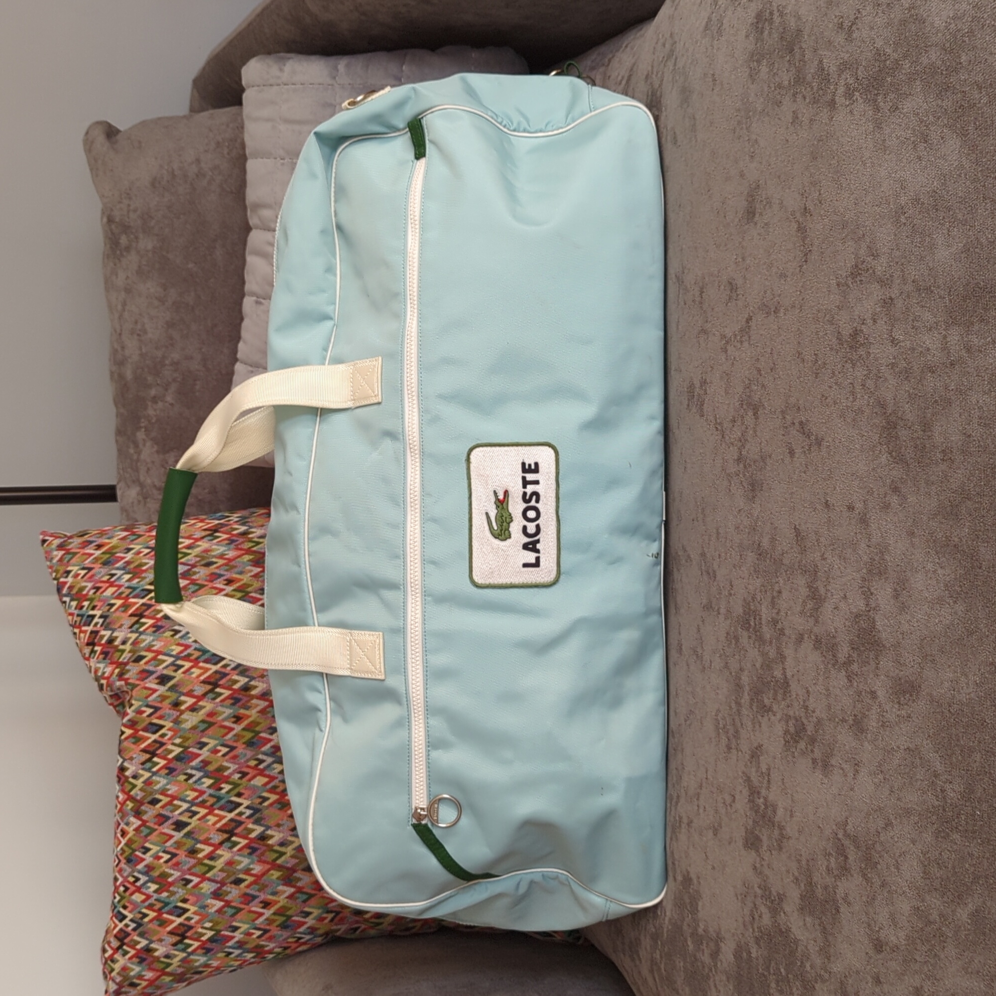 Large Lacoste Duffle Bag.